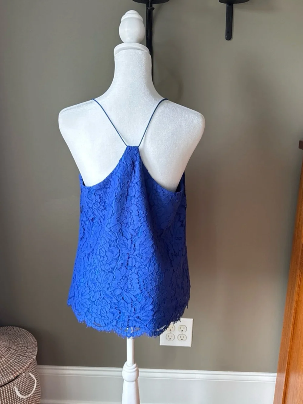 Blue Lace Camisole Top - Brand